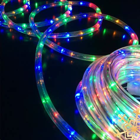 Manguera Led Mts Luz Multicolor Rgb Secuencias Navidad Cuotas Sin