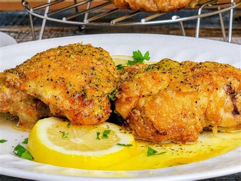 Wingstop Lemon Pepper Chicken Thighs Copycat Recipe Air Fryer