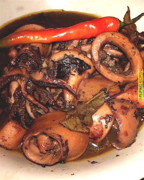 Recipe Of Adobong Pusit Recipe