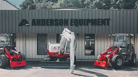 Takeuchi Adds Three Anderson Equipment Dealership Locations