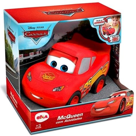 RELAMPAGO MCQUEEN ATIVIDADES CARROS DISNEY ELKA 030032 RELAMPAGO