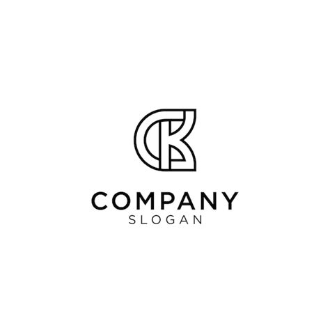 Premium Vector Initial CK Or KC Logo