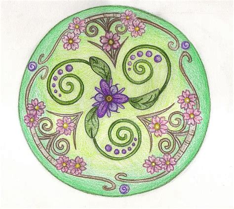 Buds Of Spring By Spiralpathdesigns On DeviantArt Celtic Art Moon