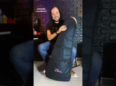 Bag Dupla Para Guitarra Avs Bags Youtube