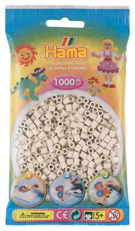 Hama Bead Products :: Hama Beads Midi PK 1000 Cloudy White