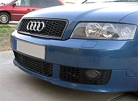 Rs Look Front Honeycomb Grill For Audi A B Matt Black