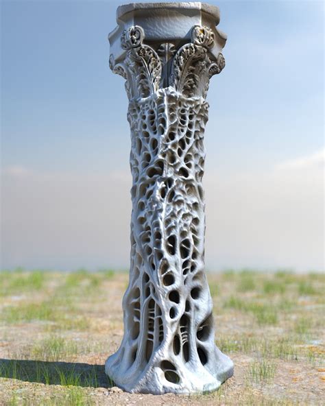 Classical Pillar Pack 3d Model Turbosquid 2184314
