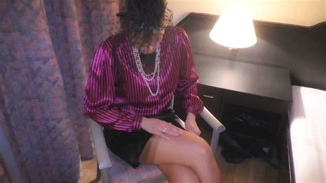 Pinstripe Satin Blouse Nude Pics XHamster