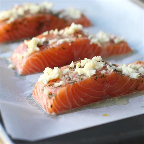 Garlic Butter Dill Salmon Joyous Apron