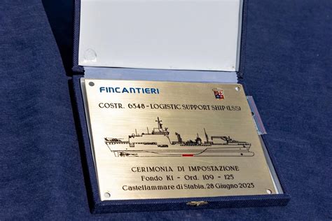 Occar Keel Laying Ceremony Of Lss Atlante Completed