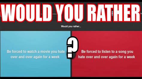 10 Hardest Questions Would You Rather 2020 Youtube