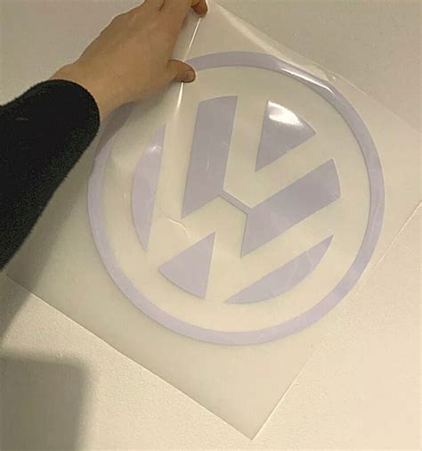 Vw Volkswagen Large Vinyl Sticker Various Sizes Etsy