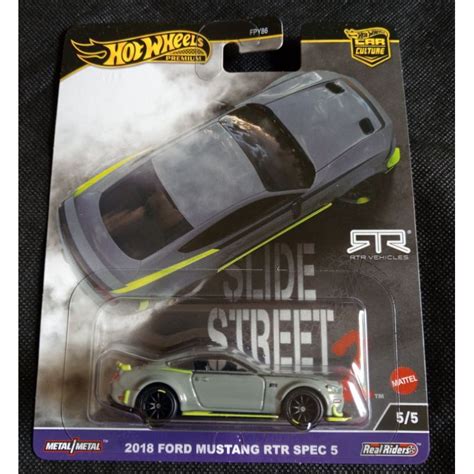 Jual HOT WHEELS SLIDE STREET FORD MUSTANG RTR SPEC Shopee Indonesia