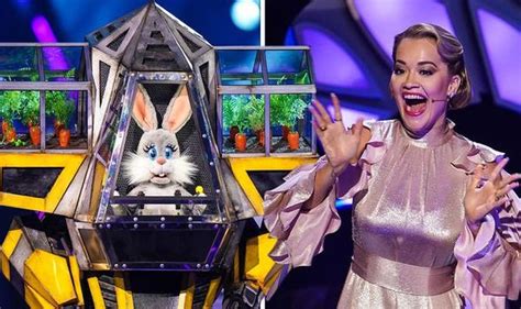 The Masked Singer Robobunnys Identity Revealed As Youtube Star Tv And Radio Showbiz And Tv