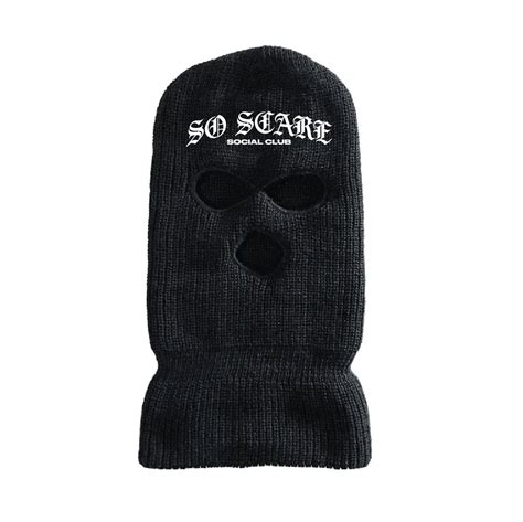 Old English Ski Mask So Scare Social Club