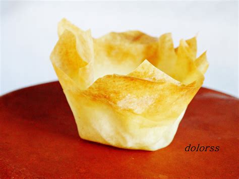 Blog de cuina de la dolorss Cómo hacer tartaletas de pasta filo