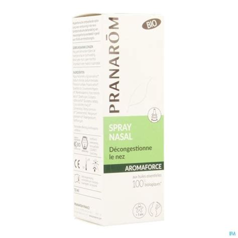 Pranarom Spray Nasal Aromaforce 15 Ml