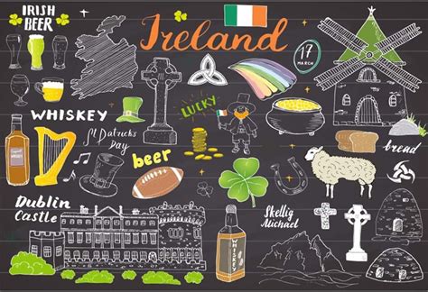 Buy Laeacco X Ft St Patrick S Day Backdrop Vinyl Blackboard