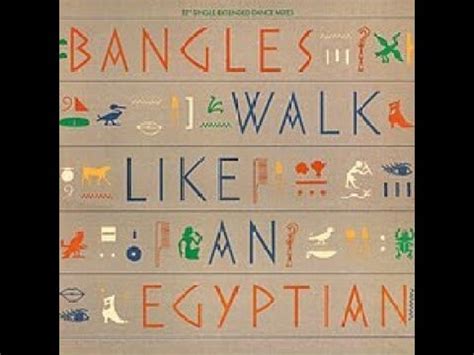 The Bangles Walk Like An Egyptian 1986 YouTube