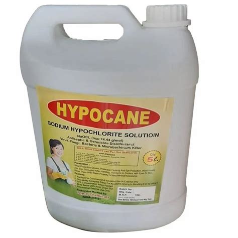 Sodium Hypochlorite Solution At ₹ 180can Sodium Hypochlorite In Moradabad Id 22863727348