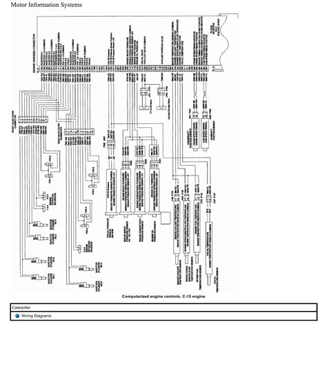 Caterpillar Truck C Engine Wiring Diagrams