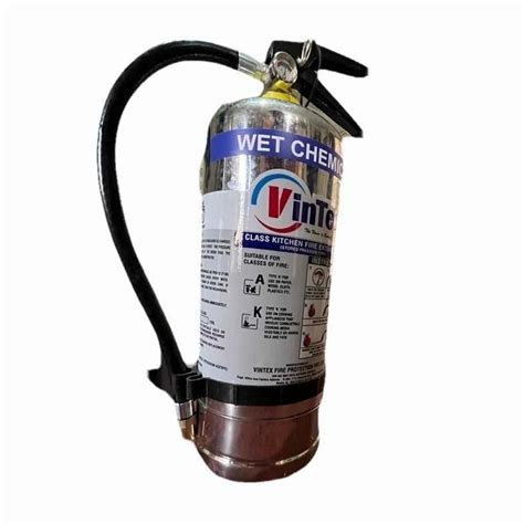 Wet Chemical Kitchen Class K Vintex K Class Fire Extinguisher 6 Kg