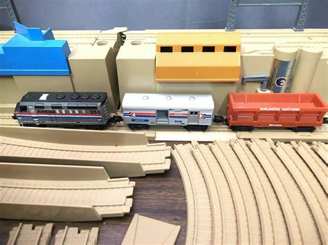 Vintage Mattel Hot Wheels Railroad Freight Yard Train Set My XXX Hot Girl