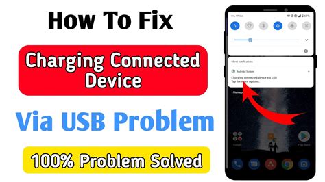 Fix Charging Connected Device Via Usb Problem How To Fix Charging