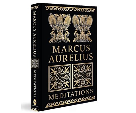 Meditations By Marcus Aurelius Roman Emperor Philosopher Deluxe Leather Bound Hardcover Book