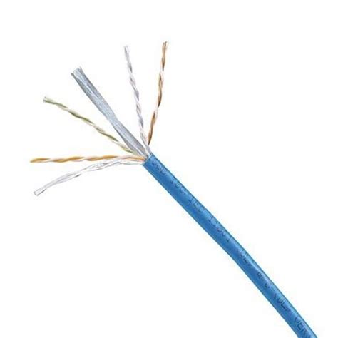 Cable Utp Cat Pares Cmr Color Azul Rll Mts Marca Panduit Ceycom