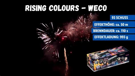 Rising Colours Weco Feuerwerk Lidl Toptier Vuurwerk Youtube