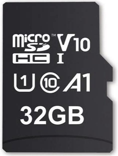 Micro SD Kaart 32 GB Geheugenkaart SDHC V10 Incl SD Adapter