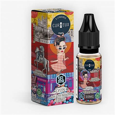 Lyon Mon P Tit Bouchon Nic Salt Edition Hexagone Curieux 10ml Vapoter Fr