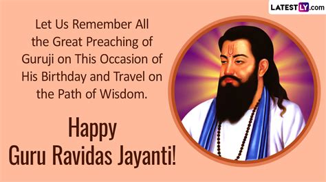 Guru Ravidas Jayanti 2023 Wishes And Greetings WhatsApp Messages