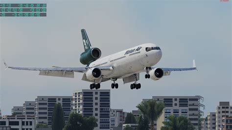 beautiful md11 landing : r/flightsim