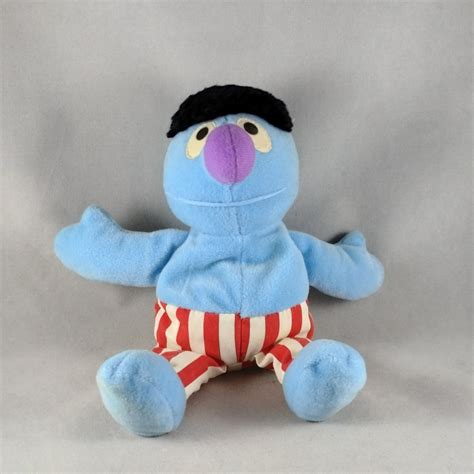 Herry Monster Sesame Street Beans Tyco Plush 1997 - Etsy