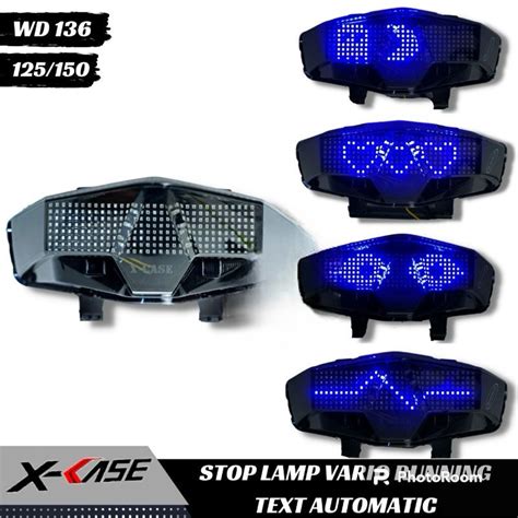 Jual Lampu Stop Vario 20 Mode Running Otomatis Lampu Stoplamp Vario 125