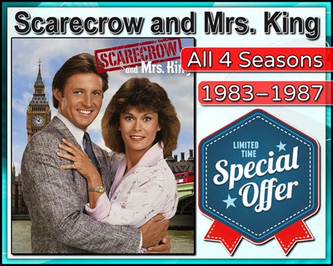 Scarecrow And Mrs King TV Show Complete Series 19831987 Etsy