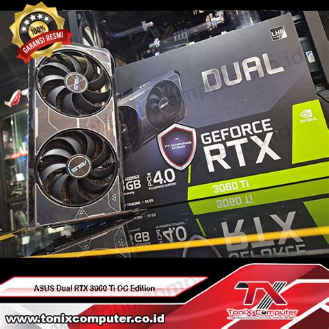 Asus Geforce Rtx 3060 Ti 8gb Gddr6x Dual Oc Edition Tonix Computer