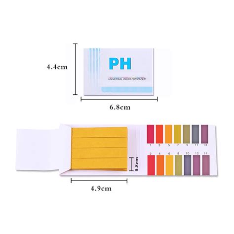 Strips Pack Ph Litmus Paper Ph Tester Papers Universal