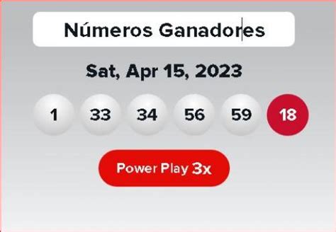 Powerball Números Ganadores Resultados Del Sábado 15 De Abril De 2023