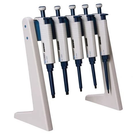 Linear Pipette Stand Holds 6 Pipettes EduSupplies