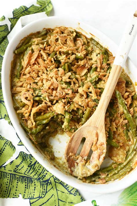 Green Bean Casserole With Frozen Green Beans Savvy Saving Couple