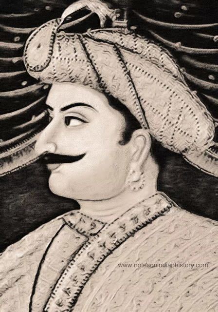 How Tipu Sultan Actually Looked Portrait Art Indian History Allah