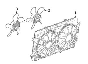 Gm Engine Cooling Fan Shroud Newgmparts