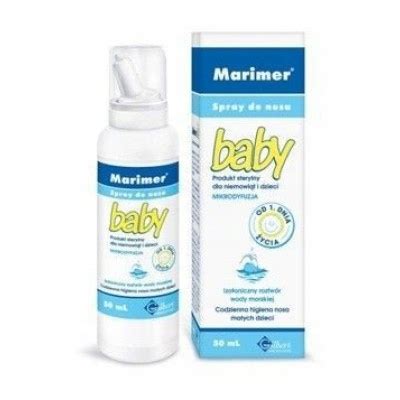 MARIMER Baby spray do nosa woda morska 50 ml porównaj ceny