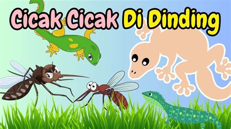 Lirik Lagu Cicak Di Dinding Indonesia Lagu Anak Indonesia Lagu Anak