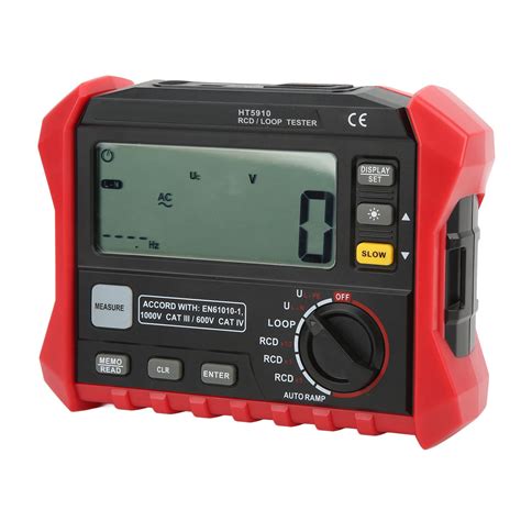 Buy Digital Insulation Resistance Leakage Switch Resistance Tester Rcd