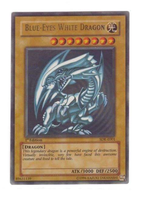 Konami Yu Gi Oh Trading Card Blue Eyes White Dragon Catawiki