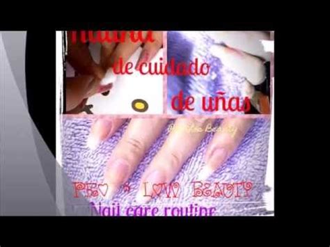 Mi rutina de cuidado de uñas Manicura casera DIY home manicure Nail